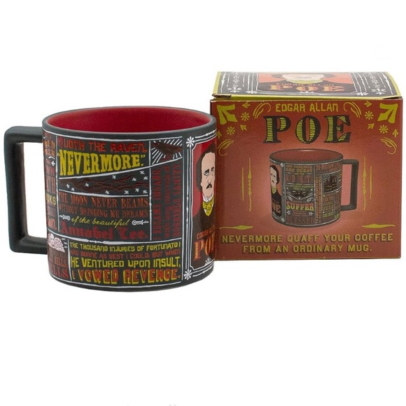 The unemployed philosophers guild Other - 🐦‍⬛ Edgar Allan Poe coffe tea mug by The Unemployed Philosophers Guild